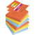 Z-notes Post-it Super Sticky Playful, 90 vel, 76 x 76 mm, 6 blok