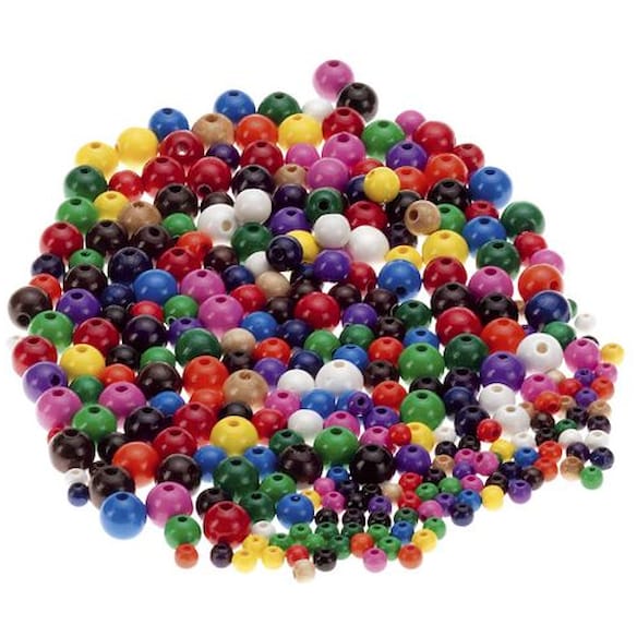 Treperler 5,8 og 10mm ass. farger (100)