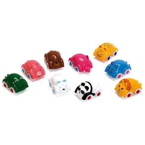 Bil liten med djuransikte VIKING 8cm