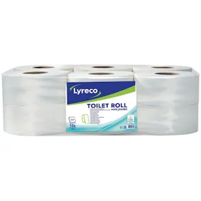 Toalettpapper LYRECO Mini 180m 12/fp