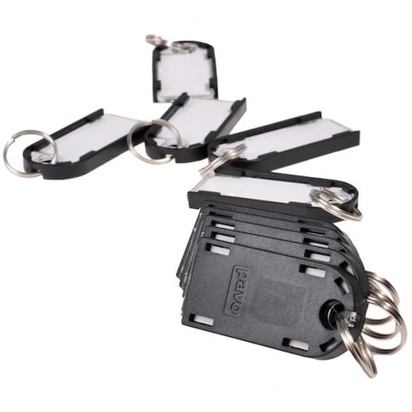 Nøkkelring PAVO magnetisk sort (10)