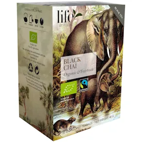 Te LIFE BY FOLLIS Svart chai 20/fp
