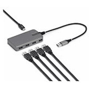 StarTech.com - Hubb - 4 x USB 3.2 Gen 1 + 1 x USB-C + 1 x USB-A