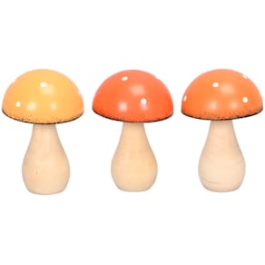Deko Pilz Holz, sortiert