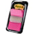 Index tabs Post-it Standaard, ft 24,4 x 43,2 mm, houder met 50 st