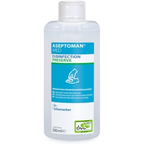 Händedesinfektionsmittel Dr.Schumacher ASEPTOMAN MED, alkoholisch