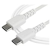 StarTech.com 2 m USB-C-kabel -&nbsp,vit - USB-kabel - USB-C