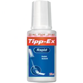 Korrekturflüssigkeit Tipp-Ex Rapid, weiß, 25 ml
