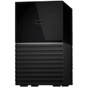 WD My Book Duo WDBFBE0280JBK - Hårddiskarray - 28 TB - 2 fack