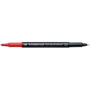 Faserschreiber STAEDTLER DUO, 18 Farben, Office Etui
