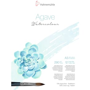 Skizzenbuch Hahnemühle Agave Watercolour, A3, naturweiß, 12 Blatt