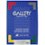 Etiket Gallery, wit, 99,1 x 33,9 mm, ronde hoeken, 100 vel