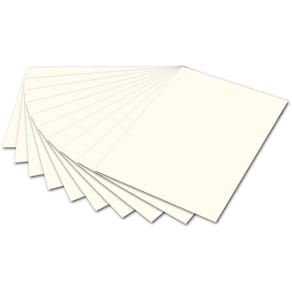 Tonpapier Folia, 50x70 cm, perlweiß, 130 g/m², 10 Blatt