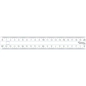 Linjal LYRECO 20cm