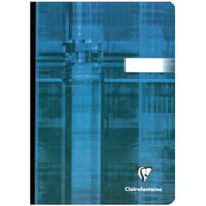 Notizbuch Clairefontaine Metric, A5, blanko, 96 Blatt, sortiert