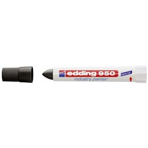 Marker edding 950 rund 10 mm, sort, pk 10