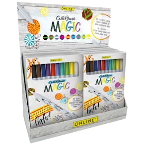 Faserstift-Set Online Calli.Brush Double Tip, Magic, 10 St.