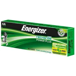 Batteri Laddbar ENERGIZER P-P AA 10/fp