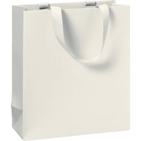 Geschenktragetasche stewo Uni, beige, 18 x 21 x 8 cm
