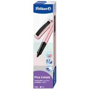 Tintenroller Pelikan Pina Colada, 0,7 mm, rose-met.