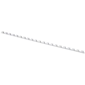 Spiralbinderücken Q-CONNECT, 6 mm, 21 R, weiß