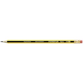 Blyertspenna STAEDTLER topgummi HB 12/fp