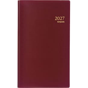 Agenda Brepols Interplan Seta, Nederlandstalig, bordeaux, 2026