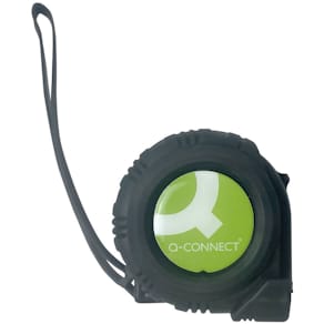 Rollenbandmaß Q-CONNECT 350 Profi Plus, 5 m, schwarz