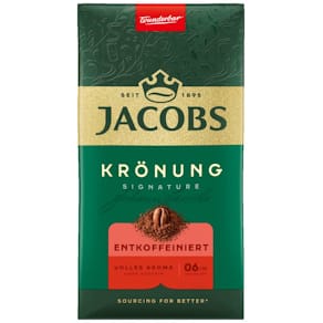 Filterkaffee Jacobs Krönung, entkoffeiniert, 500 g
