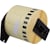 Tape compatible Brother QL, 62 mm, witte papiertape, verwijderba
