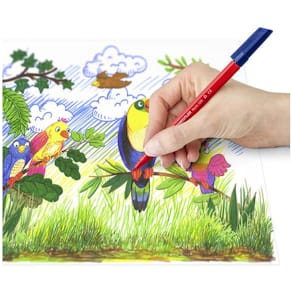 Fiberpenna STAEDTLER 326 1mm blå