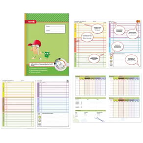 Hausaufgabenheft ROTH, A4, 96 Seiten, 1. Klasse