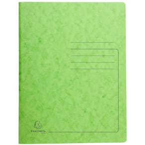 Spiralhefter EXACOMPTA, A4, lindgrün, Karton, 355g/m²