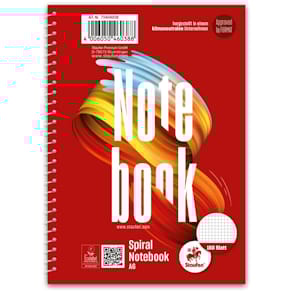 Collegeblock STAUFEN STYLE Original, A6, 160 Blatt, kariert, weiß