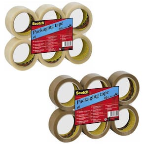 Packtejp SCOTCH 371 Klar, PP/gummi, 38mm x 66m