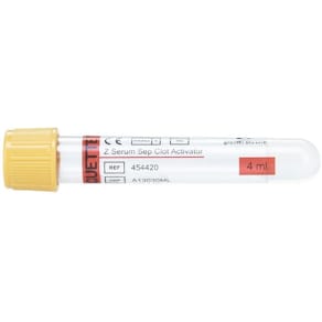 Provrör Vacuette Guldgul Gel 5/4ml 50/FP