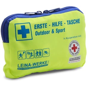 Erste Hilfe Set LEINA-WERKE Outdoor & Sport, gelb