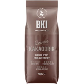 Kakaodrik BKI mørk & intens, 17% kakao, 1 kg