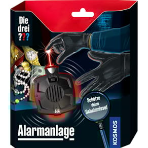 Detektiv-Set KOSMOS Die drei ??? Alarmanlage, schwarz