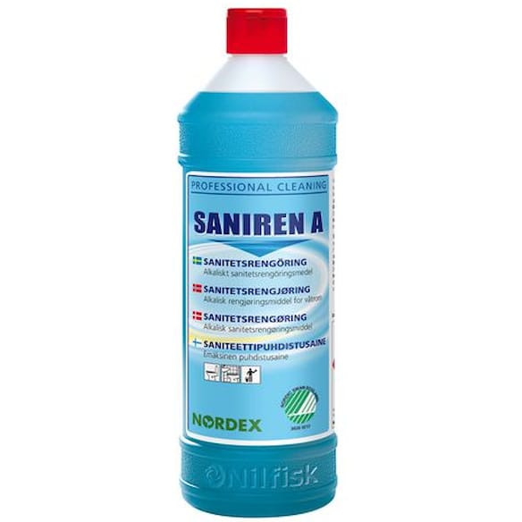 Sanitærrengjøring NORDEX Saniren A 1L 6st