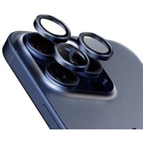 PanzerGlass Hoops Camera iPhone 15 Pro 15 Pro Max Blue Titan