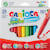 Viltstiften Carioca Jumbo Superwashable, 24 stuks in etui
