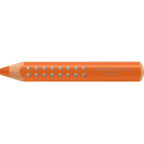 Farbstift Faber-Castell Grippy, karottenorange