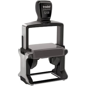 Stempel Trodat Professional 5208, mit Gutschein, schwarz/silber
