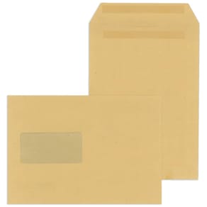 Versandtasche MAILMEDIA C5, mit Fenster, selbstklebend, 90 g/m², 