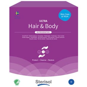 Duschtvål STERISOL Ultra Hair&Body 5L