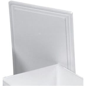 Skumplader EPS fødevaregodkendt, 600x400 mm hvid, 40 stk