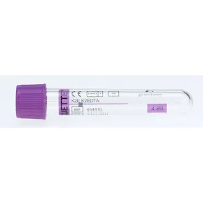 Provrör Vacuette Lila K2 EDTA 4ml 50/FP