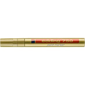 Lackmarker edding 750, 2–4 mm, gold