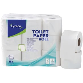 Toalettpapper LYRECO 30m 18/fp